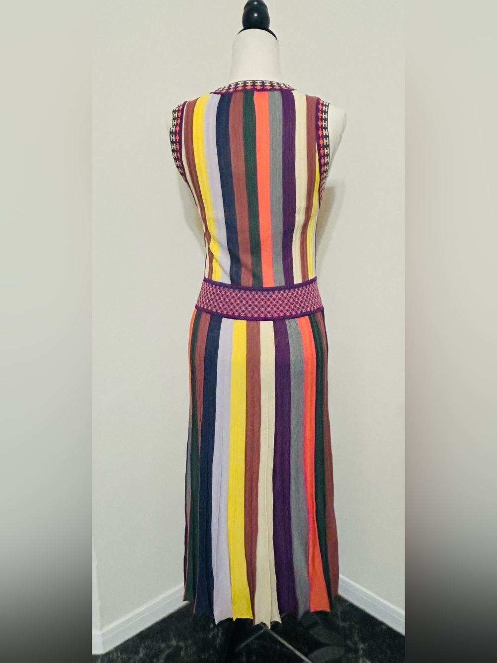 Harper Multi-Color Striped Knit Dress - Picture 3 of 5